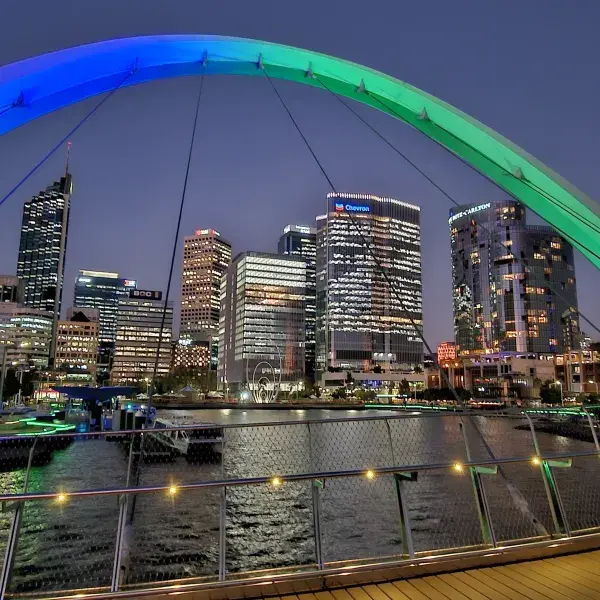 Brisbane bei Nacht